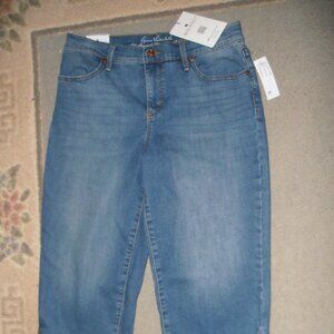 Gloria Vanderbilt Denim Skimmer Cari Pants ~Size 6~ NWT! ~MSRP $46!